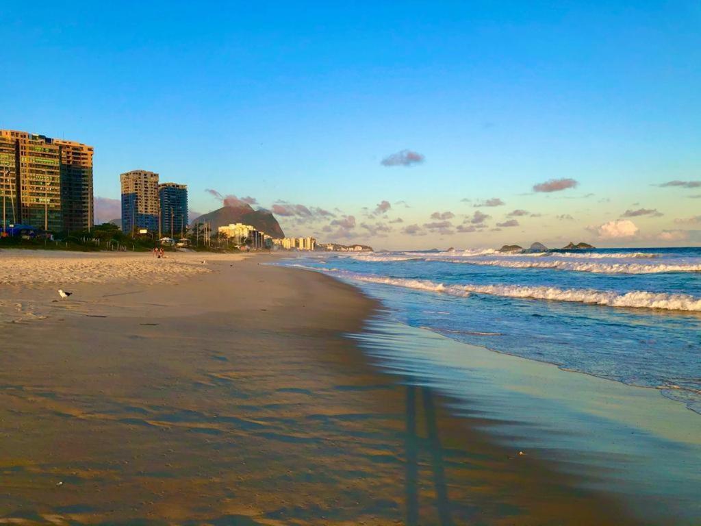 Barra Da Tijuca De Frente Para O Mar - 2 Suites Ate 6 Pessoas Em Camas Rio de Janeiro Exteriér fotografie