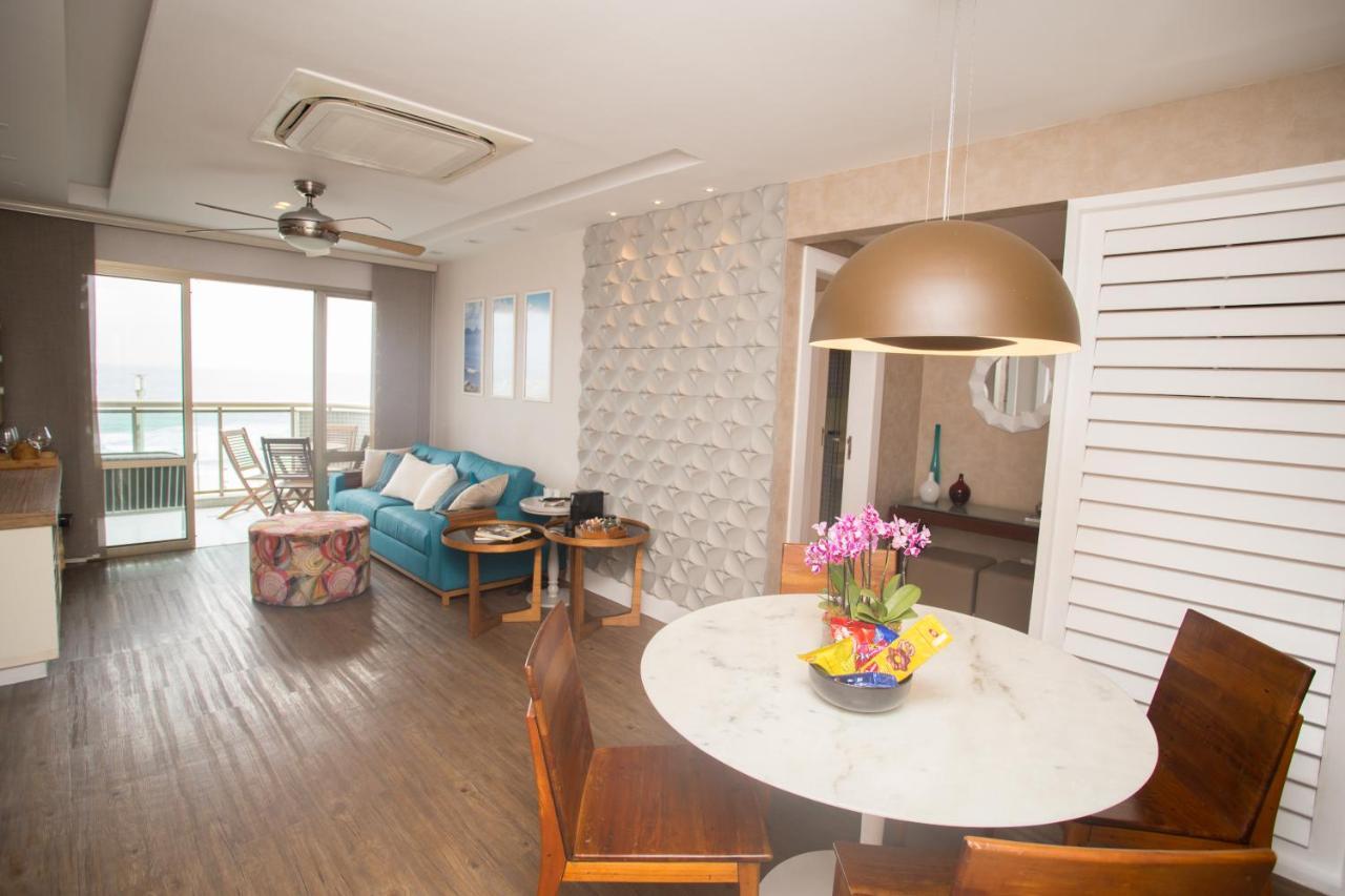 Barra Da Tijuca De Frente Para O Mar - 2 Suites Ate 6 Pessoas Em Camas Rio de Janeiro Exteriér fotografie